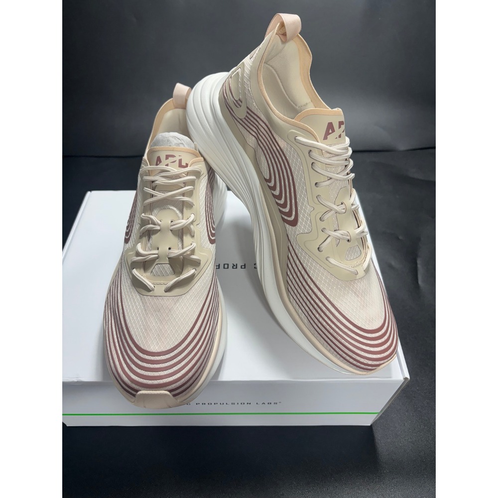 APL Streamline‎ Men's Running Shoes Beach/Beachwood/White Size 10 MSRP $350